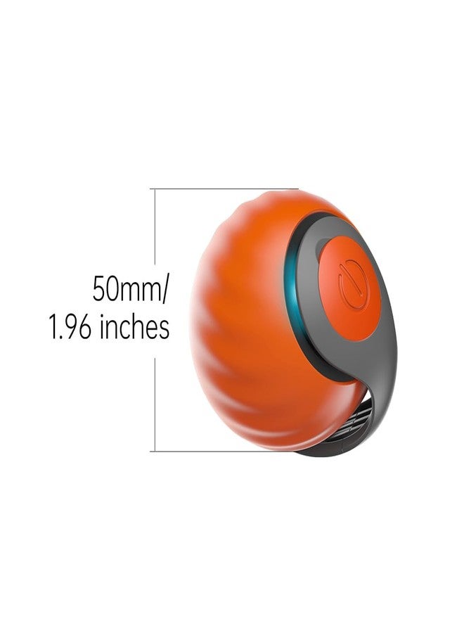 DARKFISH Automatic Rolling Cat Ball Toy, 2-Speed Modes, Teasing Tail & Bell Charm, Interactive Self Play Chasing Silicone Ball Toy for Indoor Cats - Image 5